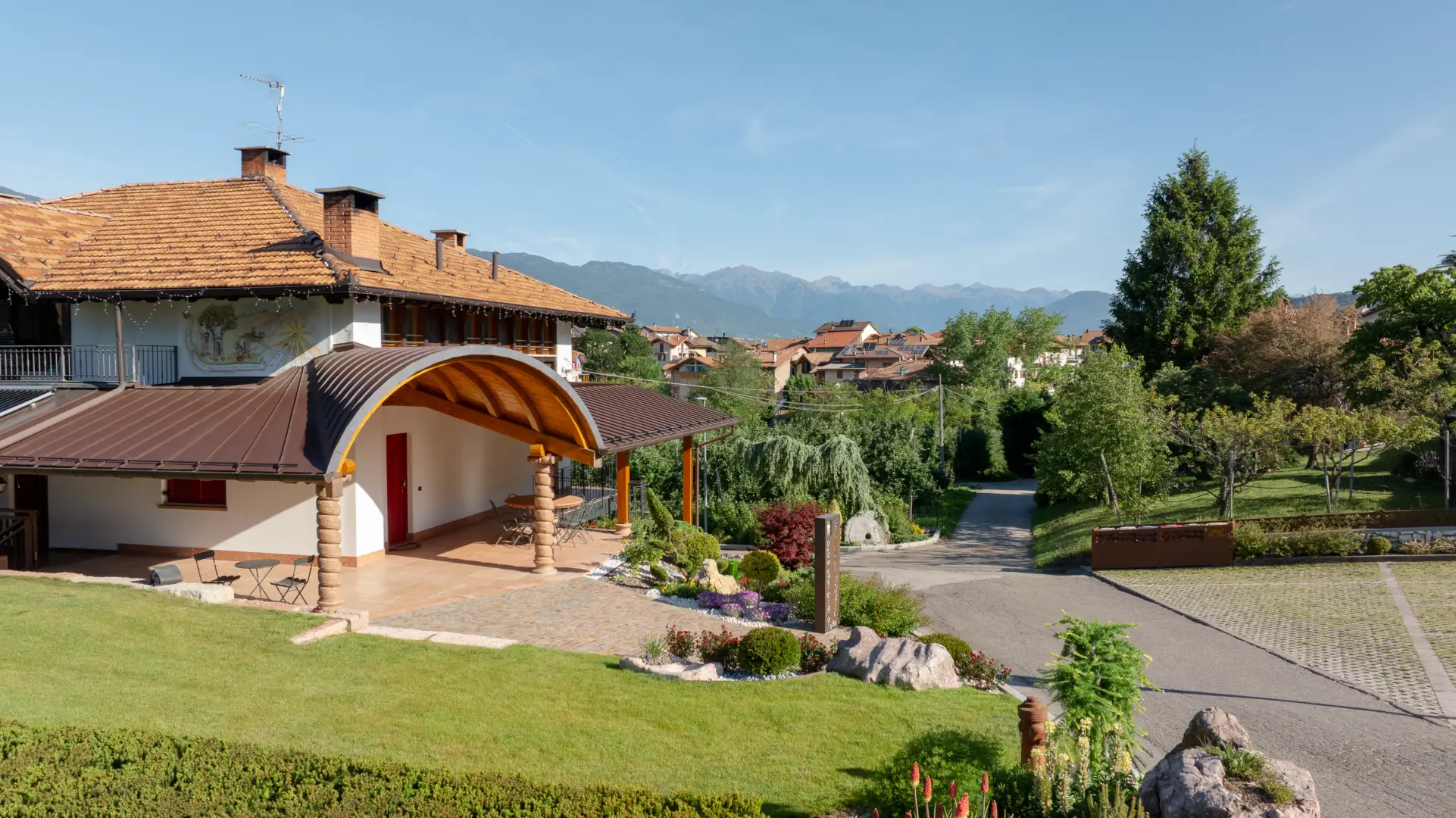 agriturismo in val di non con spa